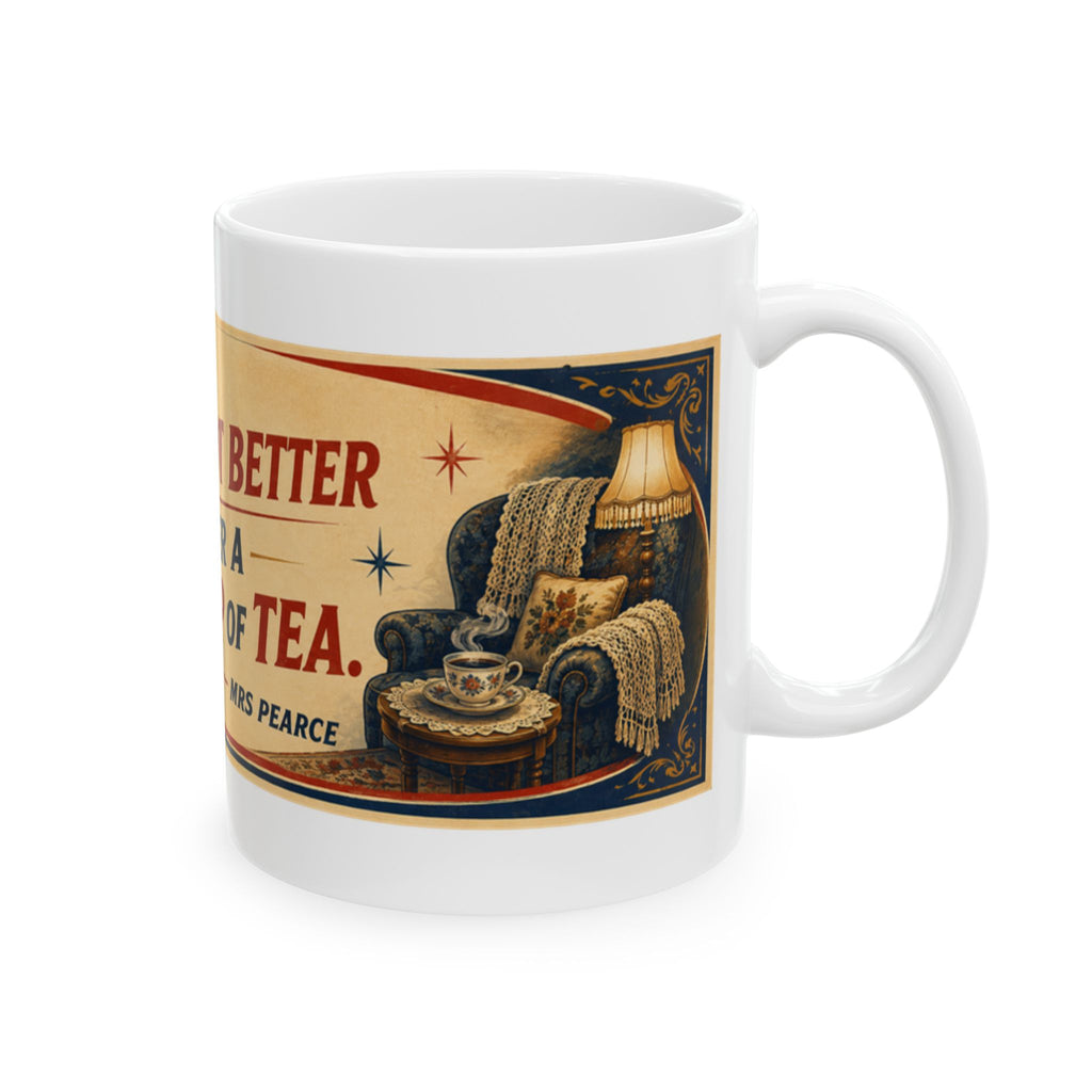 "You'll Feel a Lot Better After a Nice Cup of Tea"| Mrs Pearce’s Wartime Wisdom