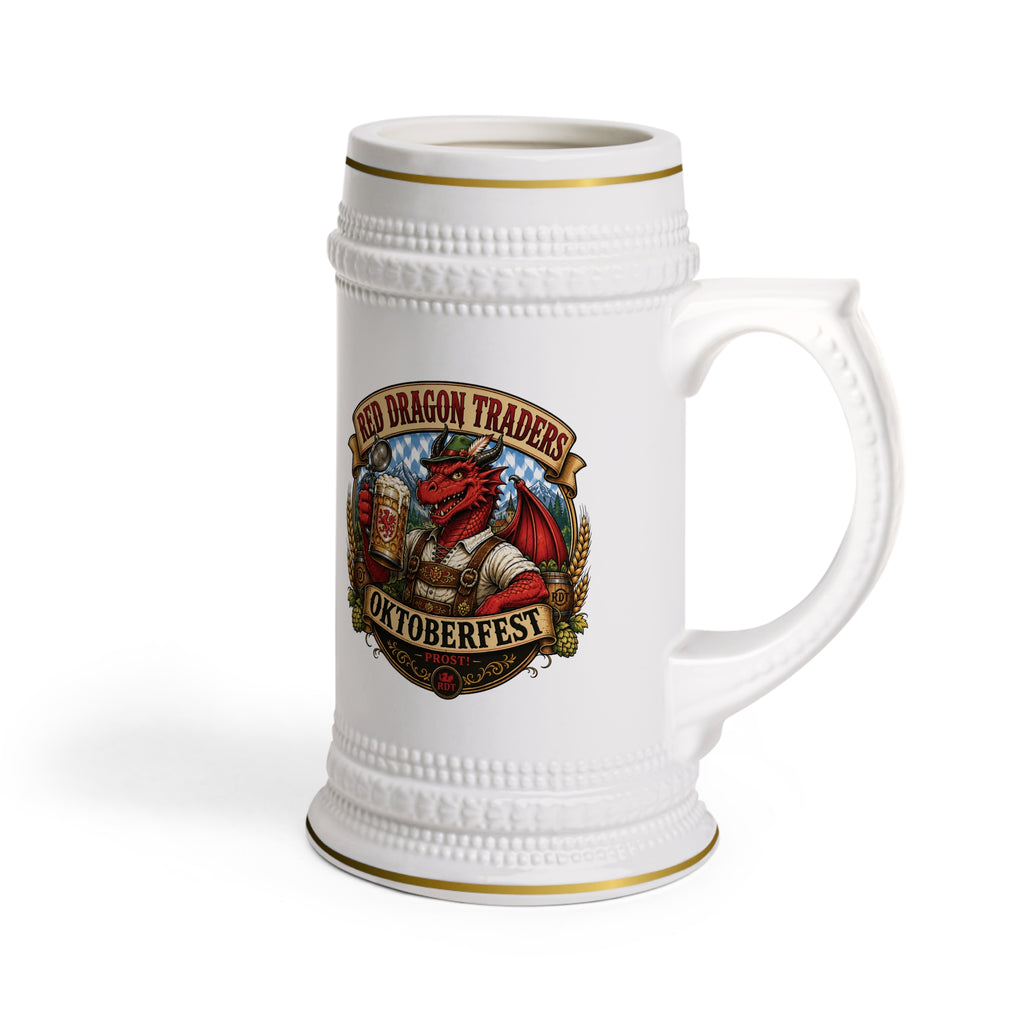Oktoberfest Beer Stein Mug — Red Dragon Trading Co. Vintage Festival Design