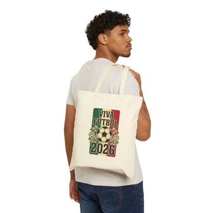 Viva Futbol 2026 Mexico Retro Soccer Tote | Mexican Pride, Vintage Sports