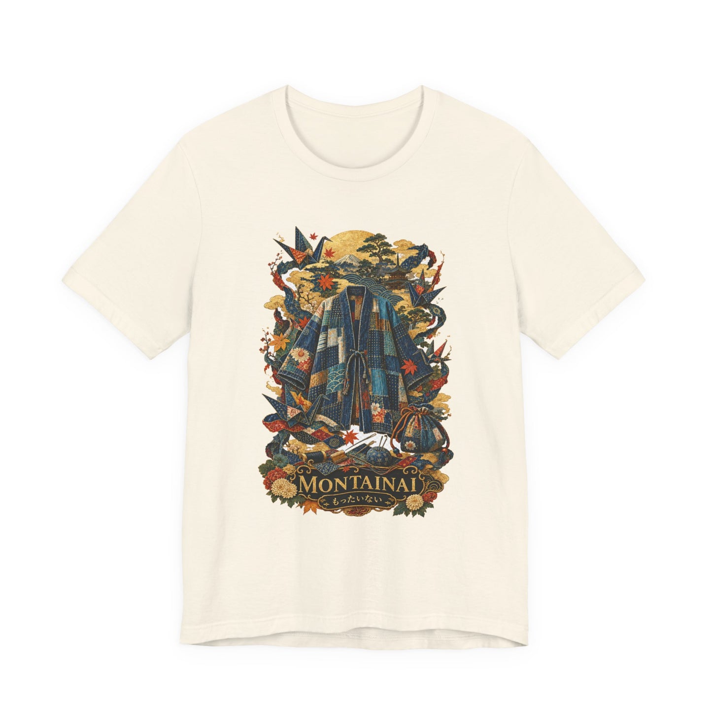 MONTAINAI – Waste Nothing, Value Everything | Premium Japanese T-Shirt