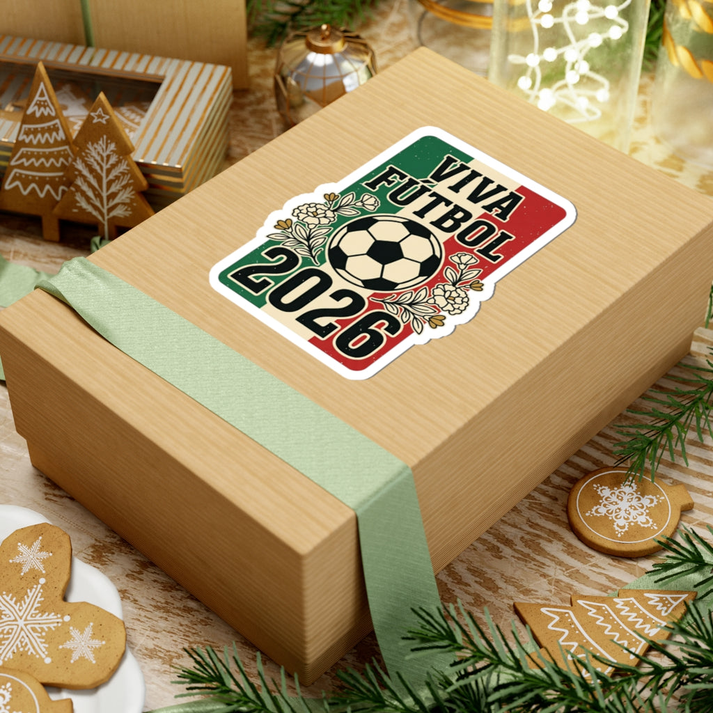 Viva Fútbol 2026 Mexico Soccer Sticker – Retro, sticker product image 10.