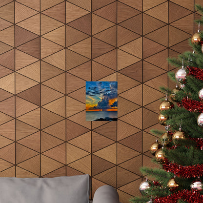 Celfwaith Machlud Bywiog