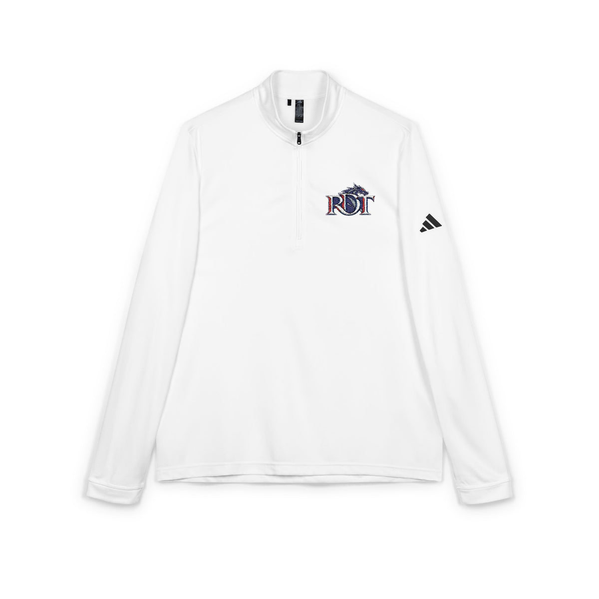 Embroidered R&T adidas Quarter-Zip Pullover — Lightweight Golf & Sports Top