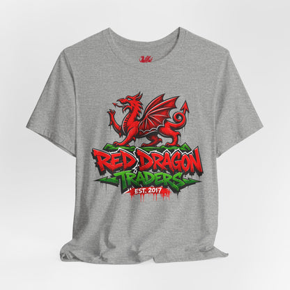 Red Dragon Traders Graphic Tee — Bold Welsh Dragon Streetwear Tee