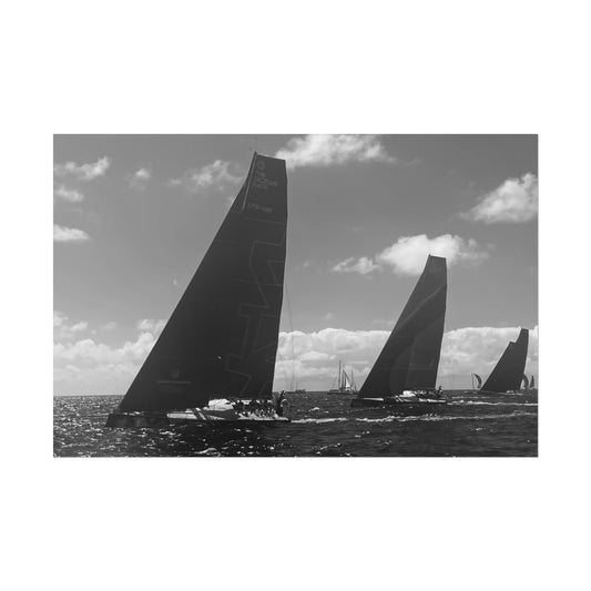 Nautical Vintage Sailboat Poster