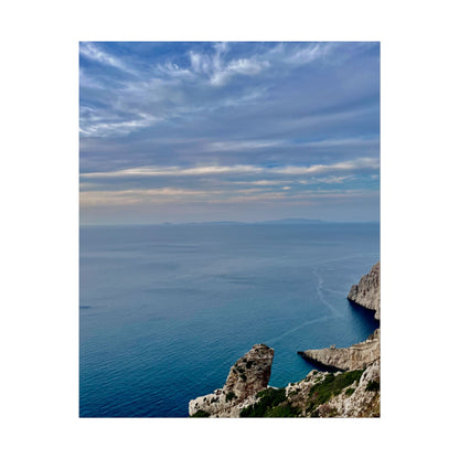 Serene Coastal Landscape Poster