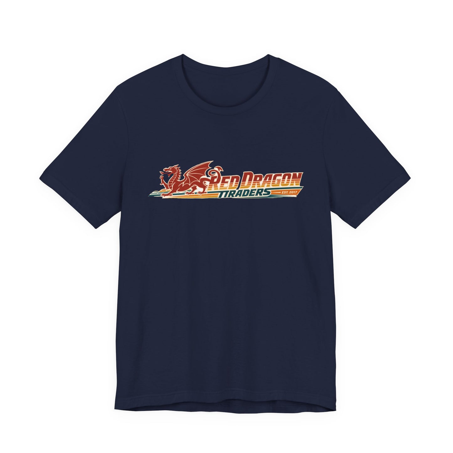 Red Dragon Traders Logo Tee — Vintage Dragon Graphic T-Shirt