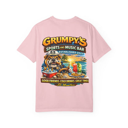 Grumpy's St. Maarten T-Shirt – Sports Bar Logo Tee