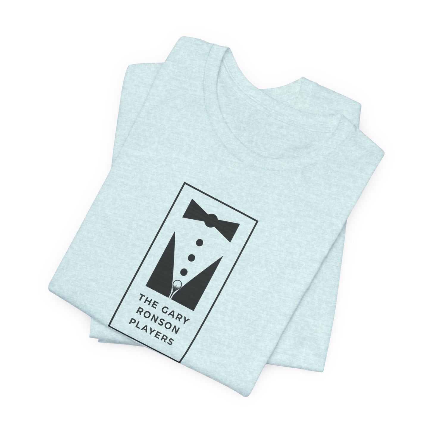 Tuxedo Logo Tee — "The Gary Ronson Players" Vintage Band T‑Shirt