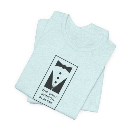 Tuxedo Logo Tee — "The Gary Ronson Players" Vintage Band T‑Shirt