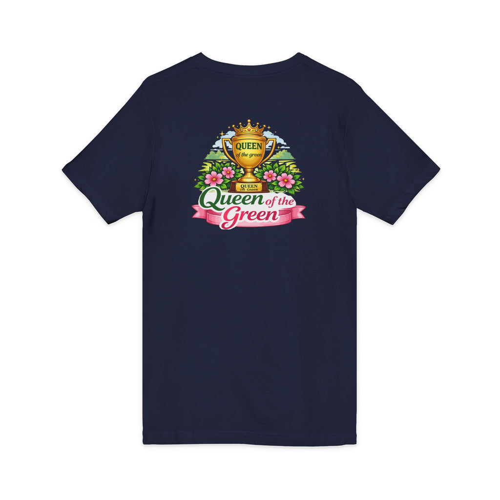 Queen of the Green V-Neck Tee