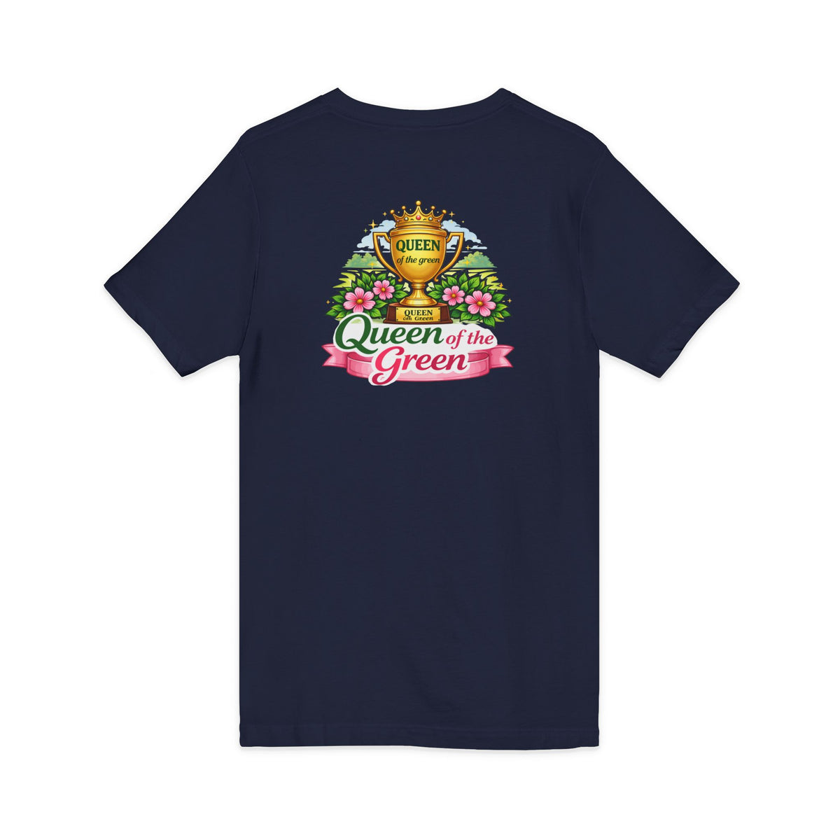 Queen of the Green V-Neck Tee