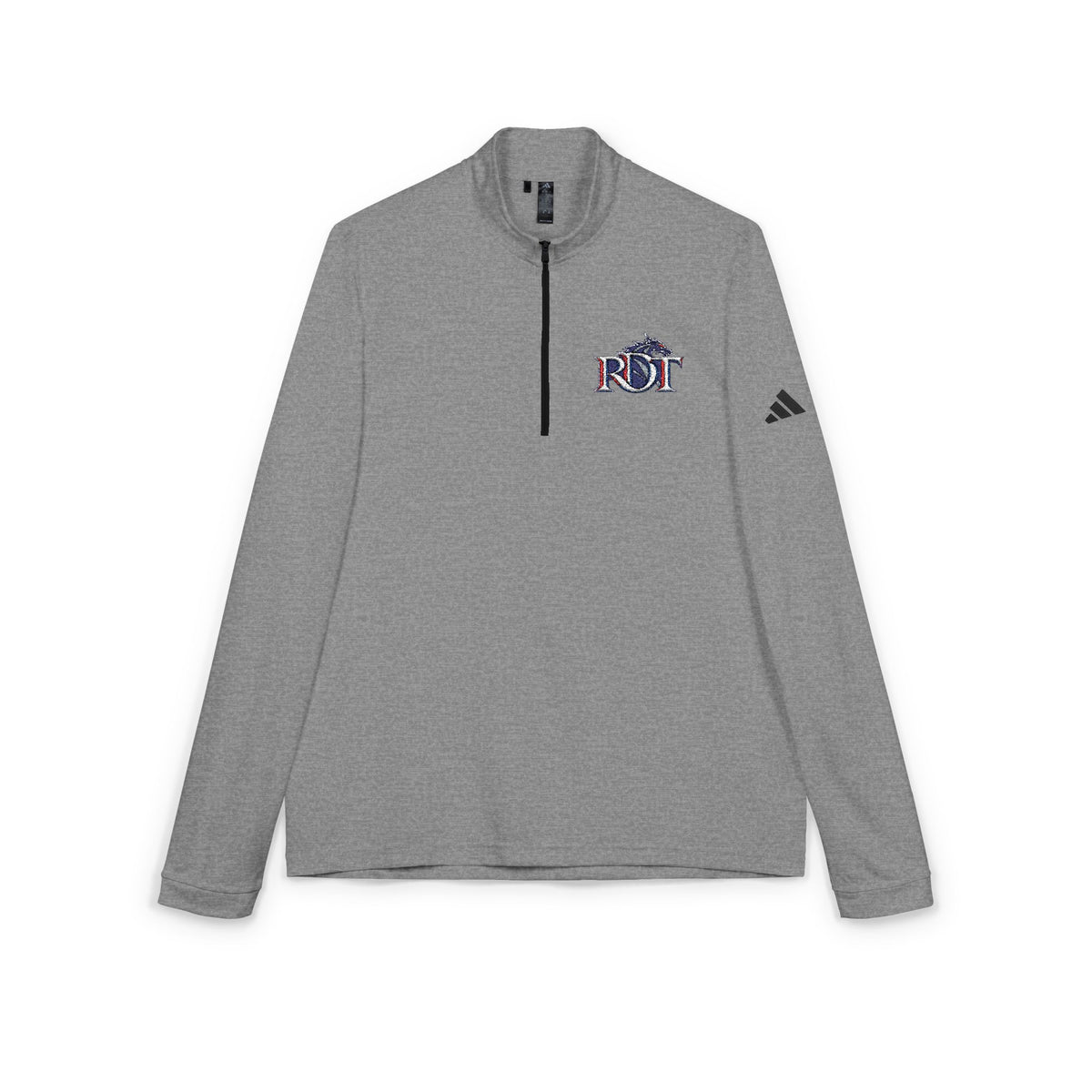 Embroidered R&T adidas Quarter-Zip Pullover — Lightweight Golf & Sports Top