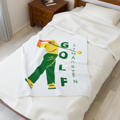Golf blanket gift for men who love golf