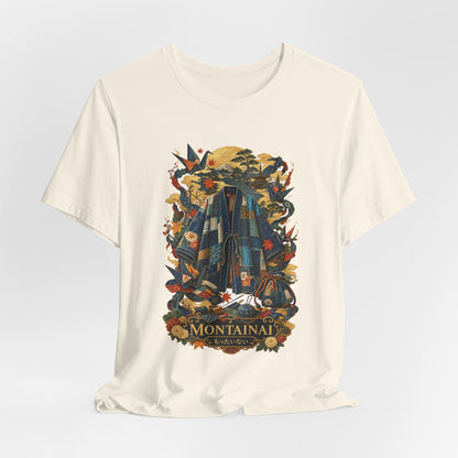MONTAINAI – Waste Nothing, Value Everything | Premium Japanese T-Shirt