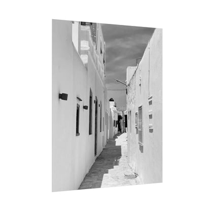 Posteri Rholio Monocrom "Folegandros"