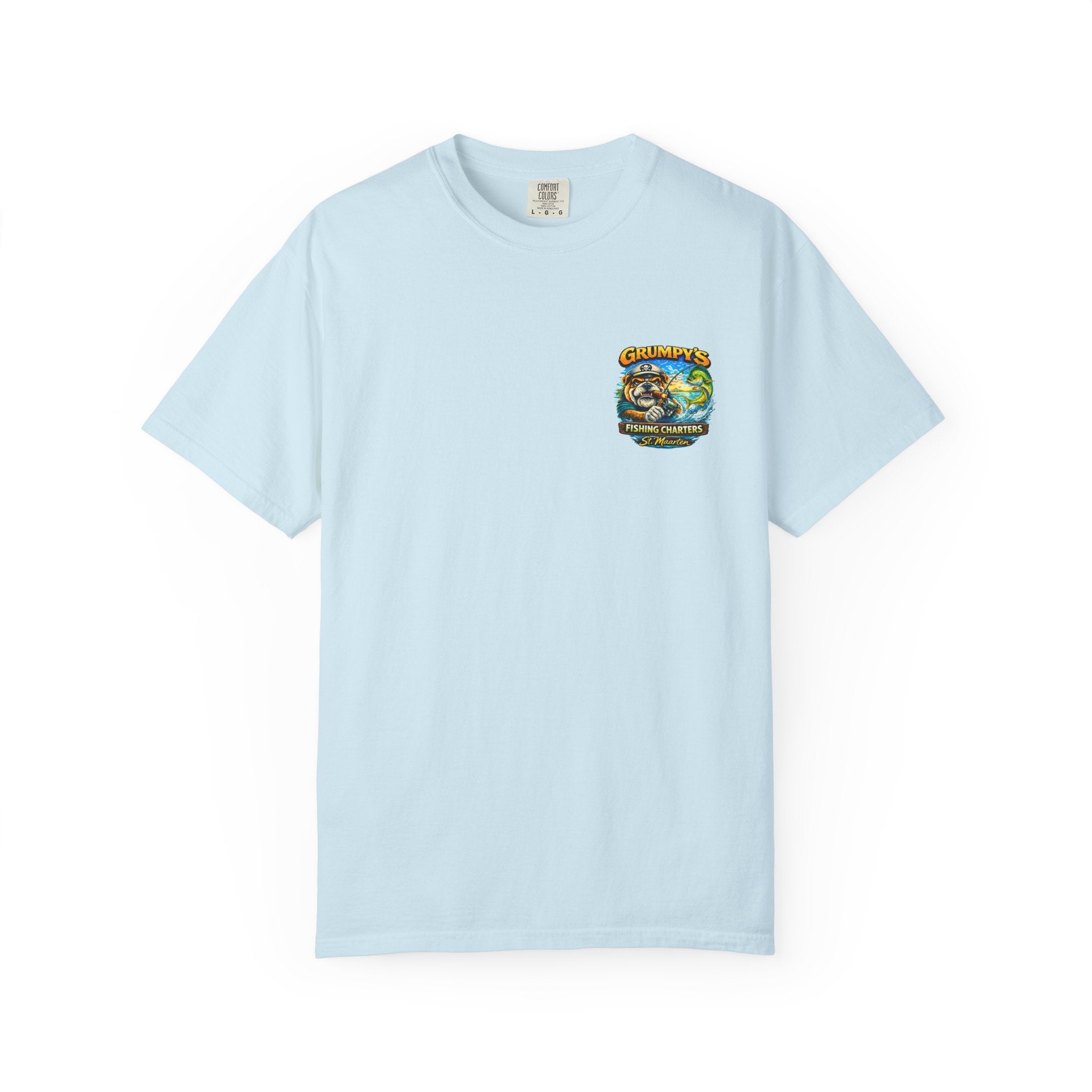 Grumpy's Fishing Charters Tee – "Hooked & Hammered"