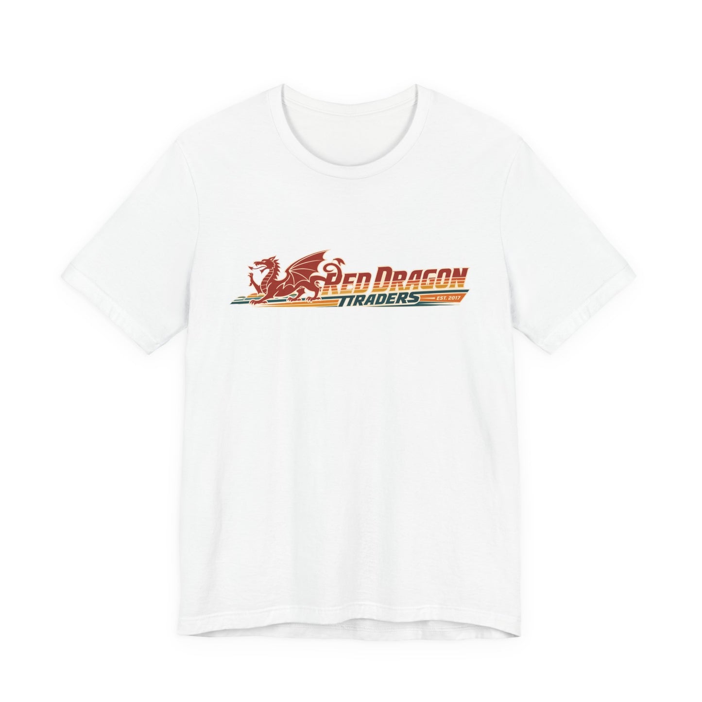 Red Dragon Traders Logo Tee — Vintage Dragon Graphic T-Shirt