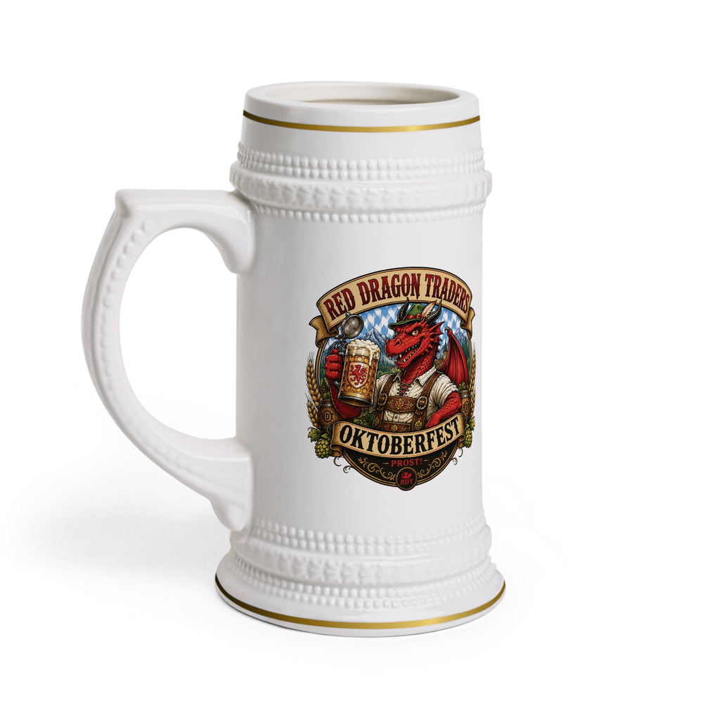 Oktoberfest Beer Stein Mug — Red Dragon Trading Co. Vintage Festival Design