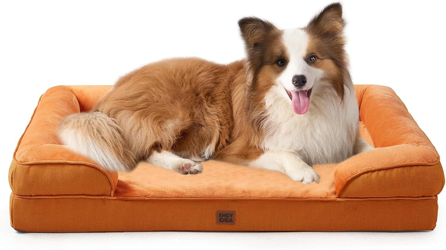 The Pooch Palace: Where Your Medium-Sized Furball Can Snooze Like Royalty on a Waterproof Cloud with a Side of Non-Slip Shenanigans!