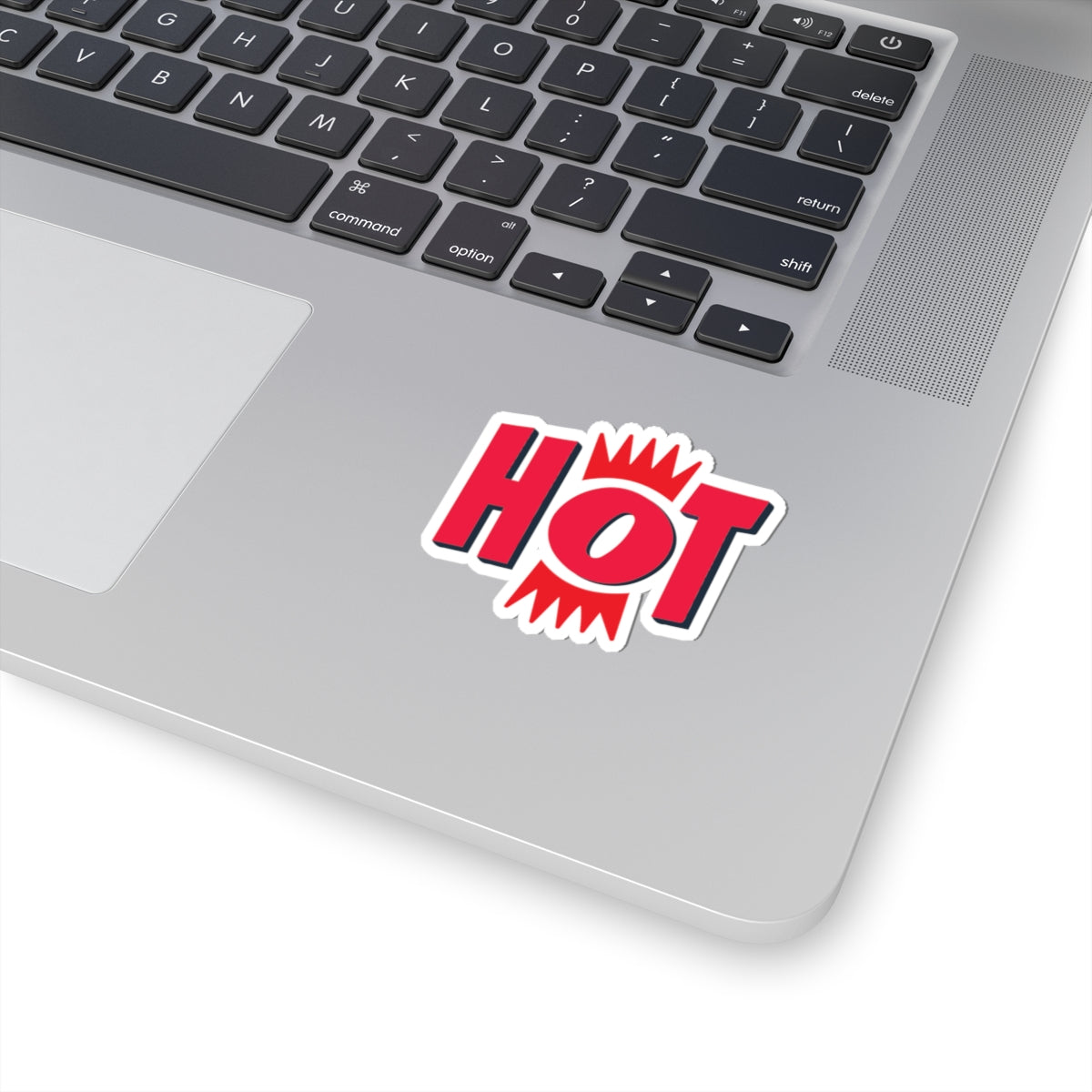 Bold 'HOT' Sticker