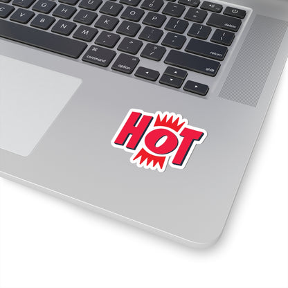 Bold 'HOT' Sticker