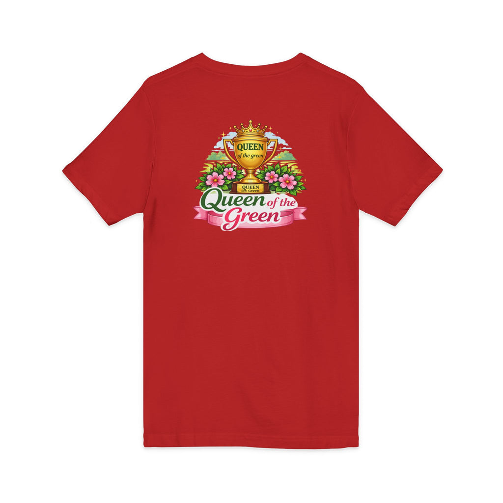 Queen of the Green V-Neck Tee