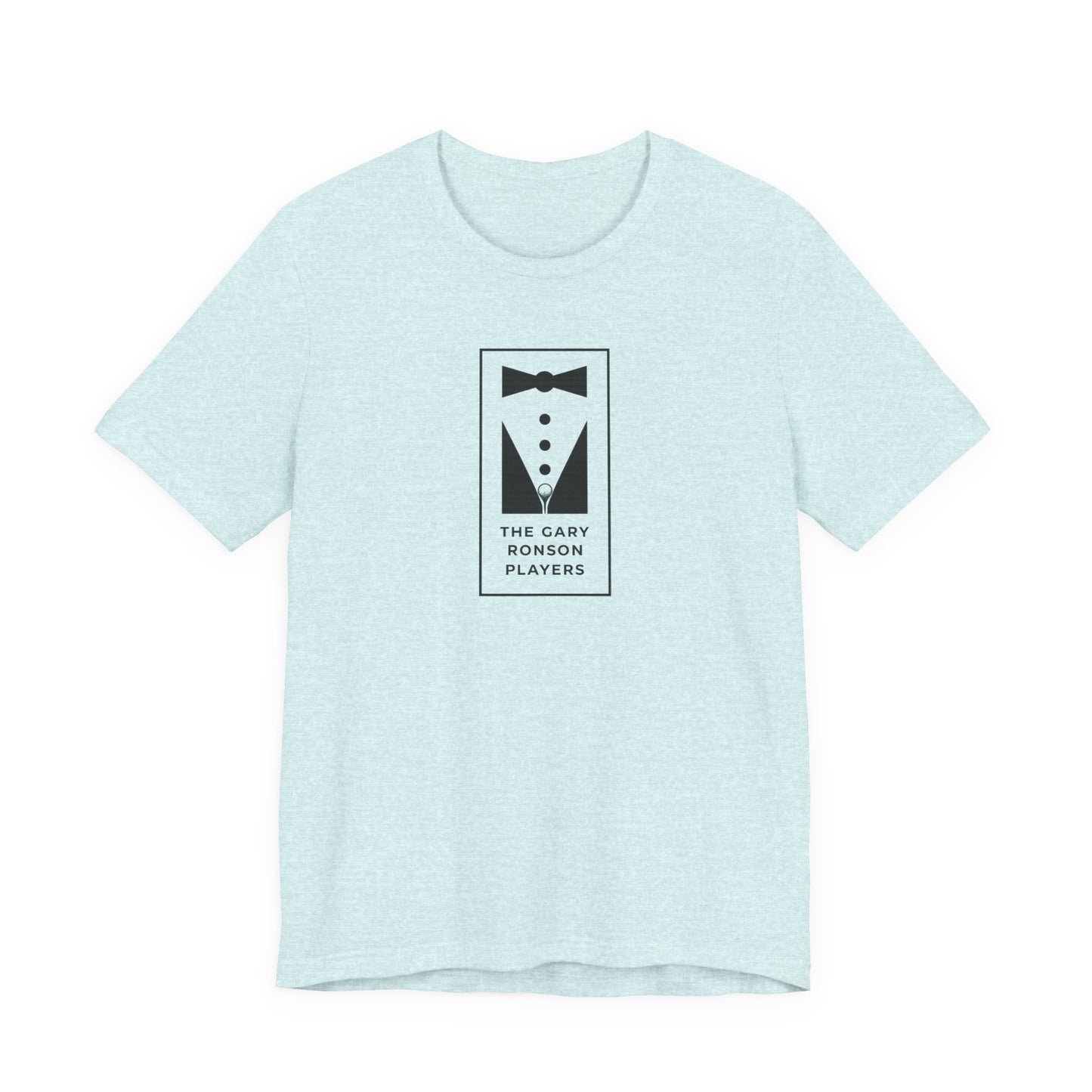Tuxedo Logo Tee — "The Gary Ronson Players" Vintage Band T‑Shirt