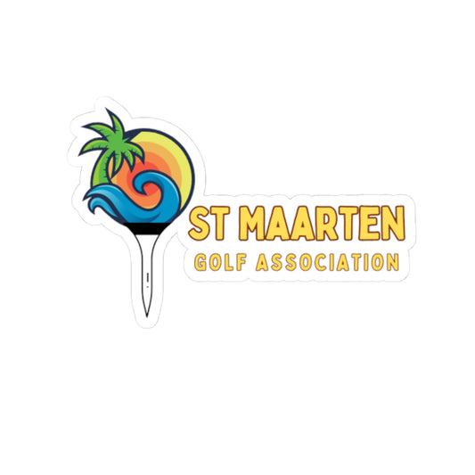 Tropical Golf Sticker