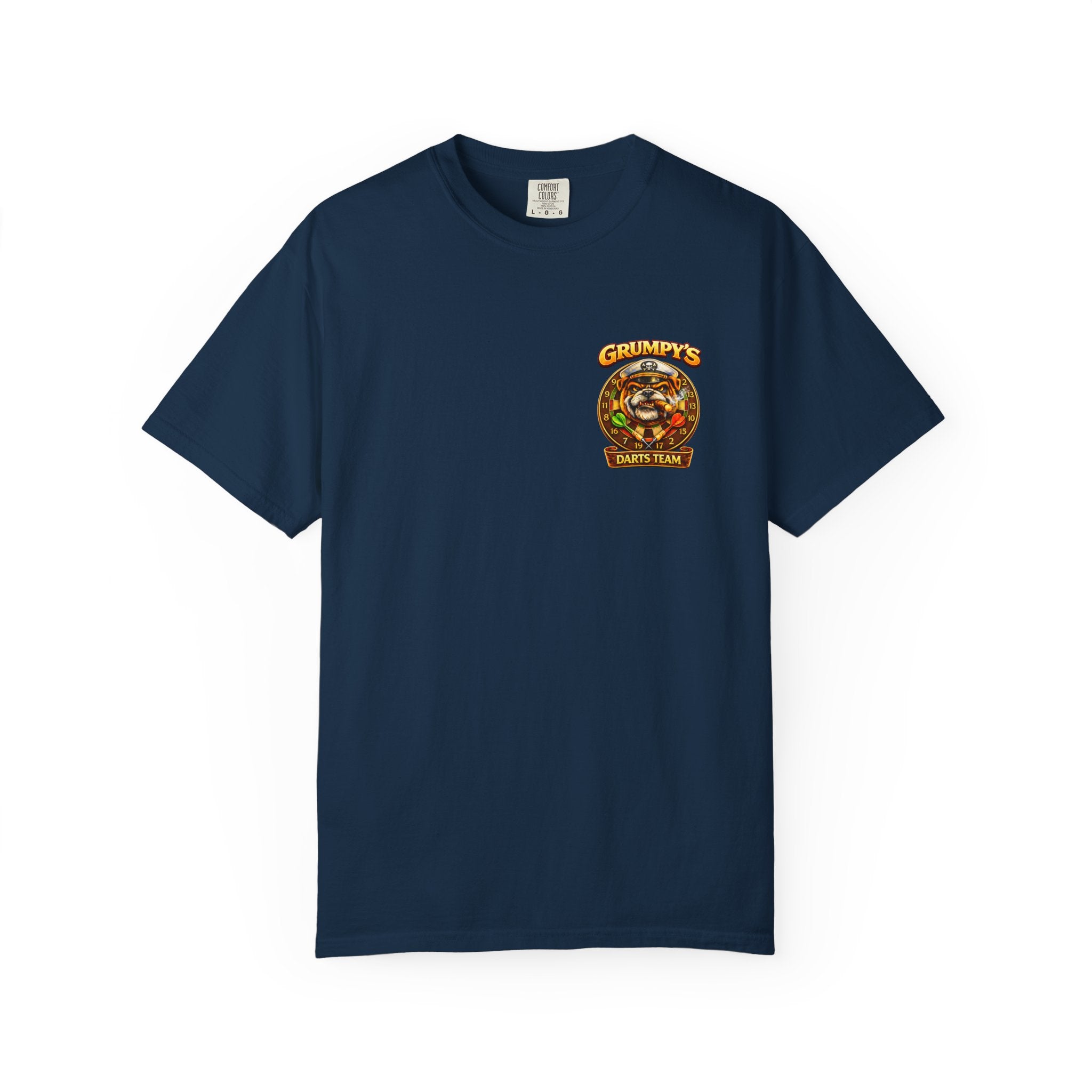 Grumpy's Darts Team T-Shirt – Tropical Bulldog Tee