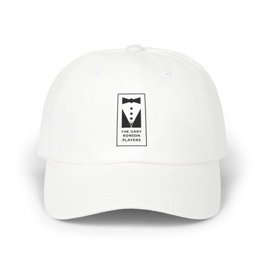 Dad Cap — 'The Gaf Formal Pleasures' Minimal Tuxedo Patch Embroidered Baseball Hat