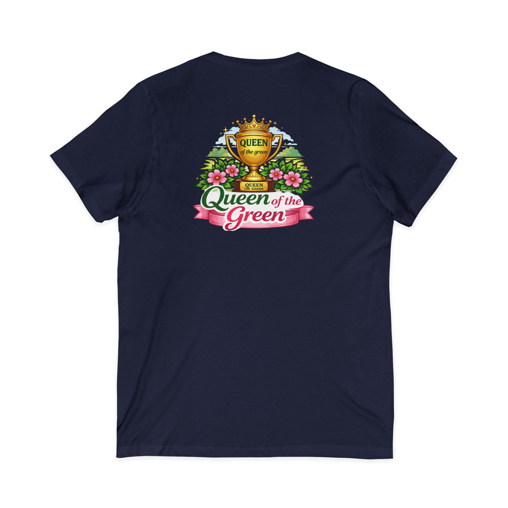 Queen of the Green V-Neck Tee