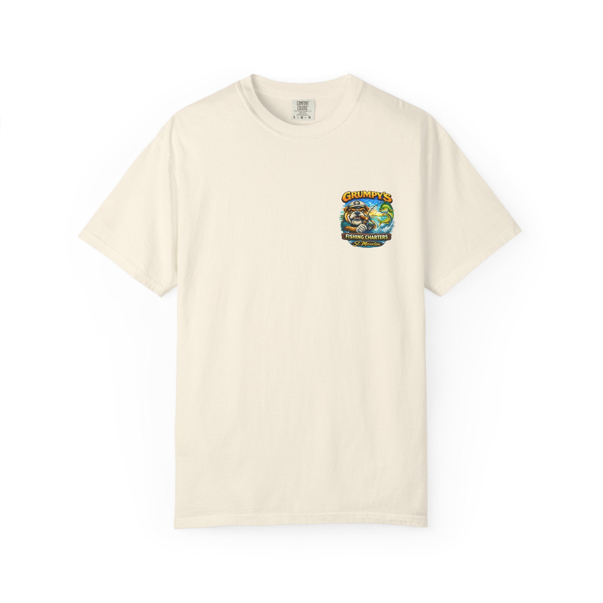 Grumpy's Fishing Charters Tee – "Hooked & Hammered"