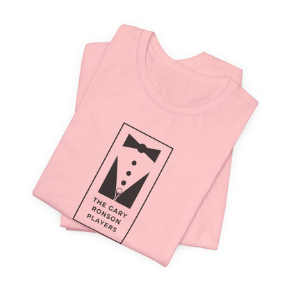 Tuxedo Logo Tee — "The Gary Ronson Players" Vintage Band T‑Shirt