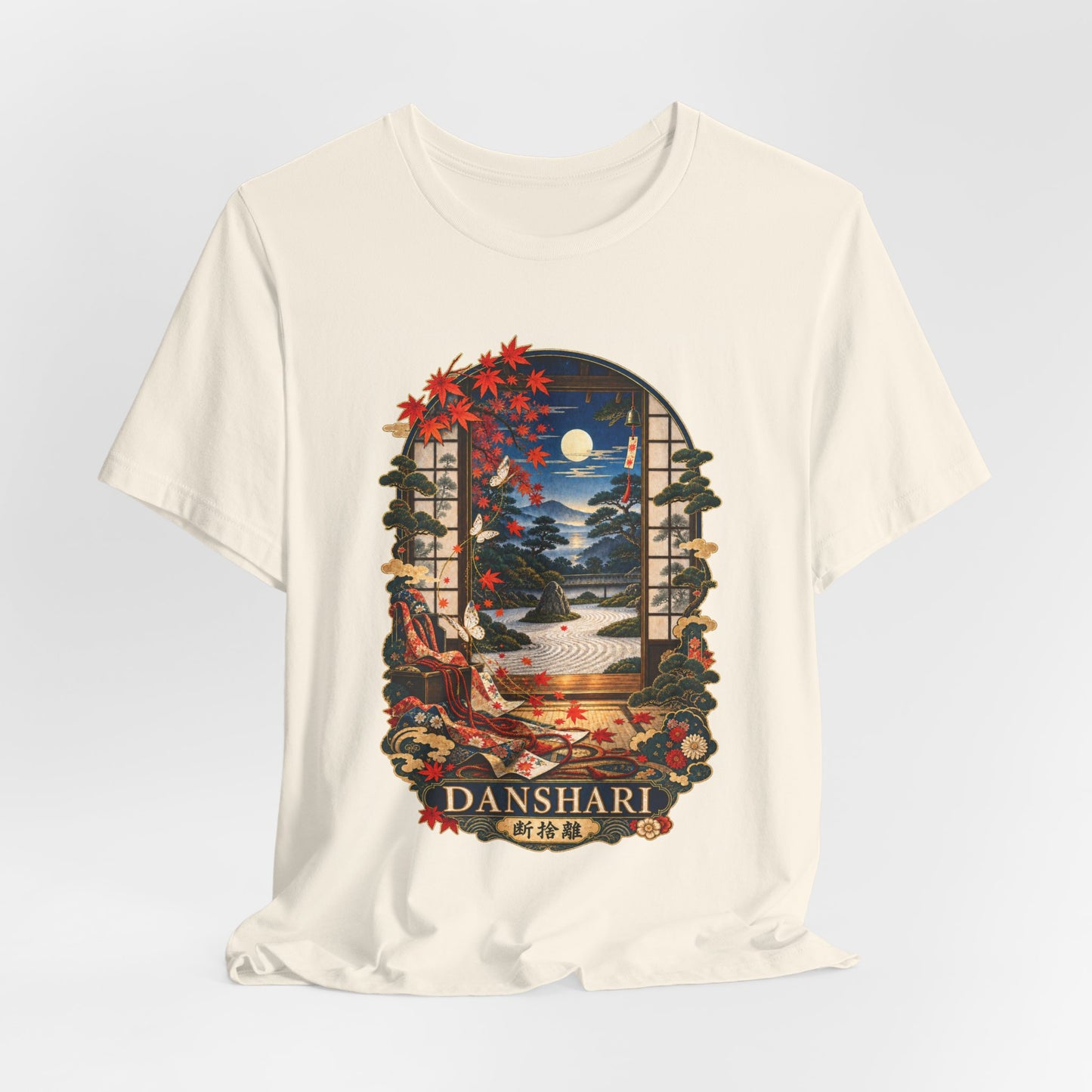 DANSHARI – Let Go and Live Freely | Premium Japanese T-Shirt