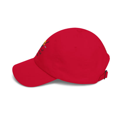 St. Maarten Golf Association Dad Cap - Embroidered Sunset & Crossed Clubs