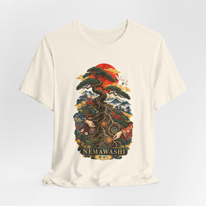NEMAWASHI – Strong Roots | Premium Japanese Art T-Shirt