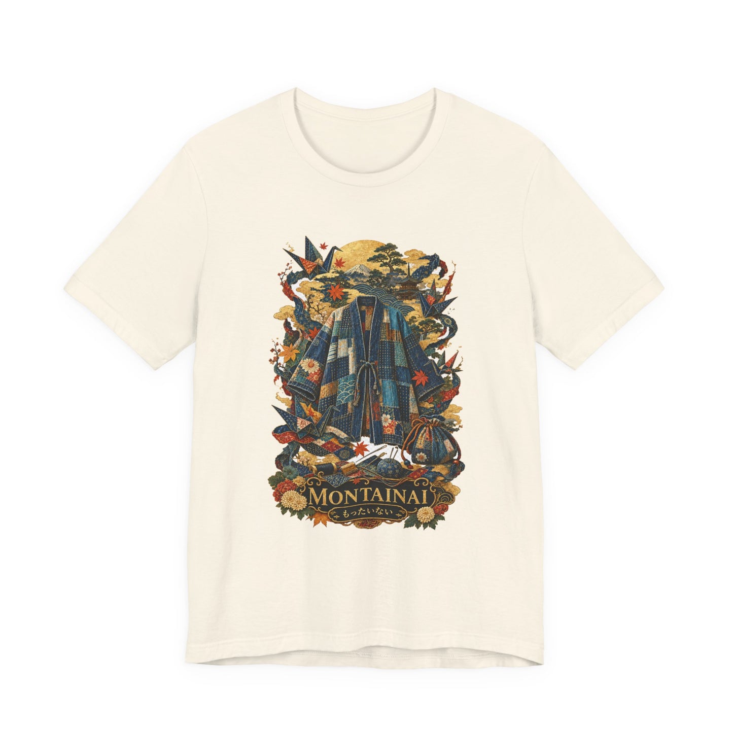 MONTAINAI – Waste Nothing, Value Everything | Premium Japanese T-Shirt