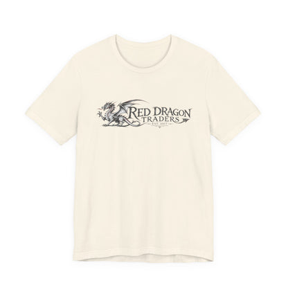 Red Dragon Traders Logo Tee - Vintage Dragon Graphic T-Shirt