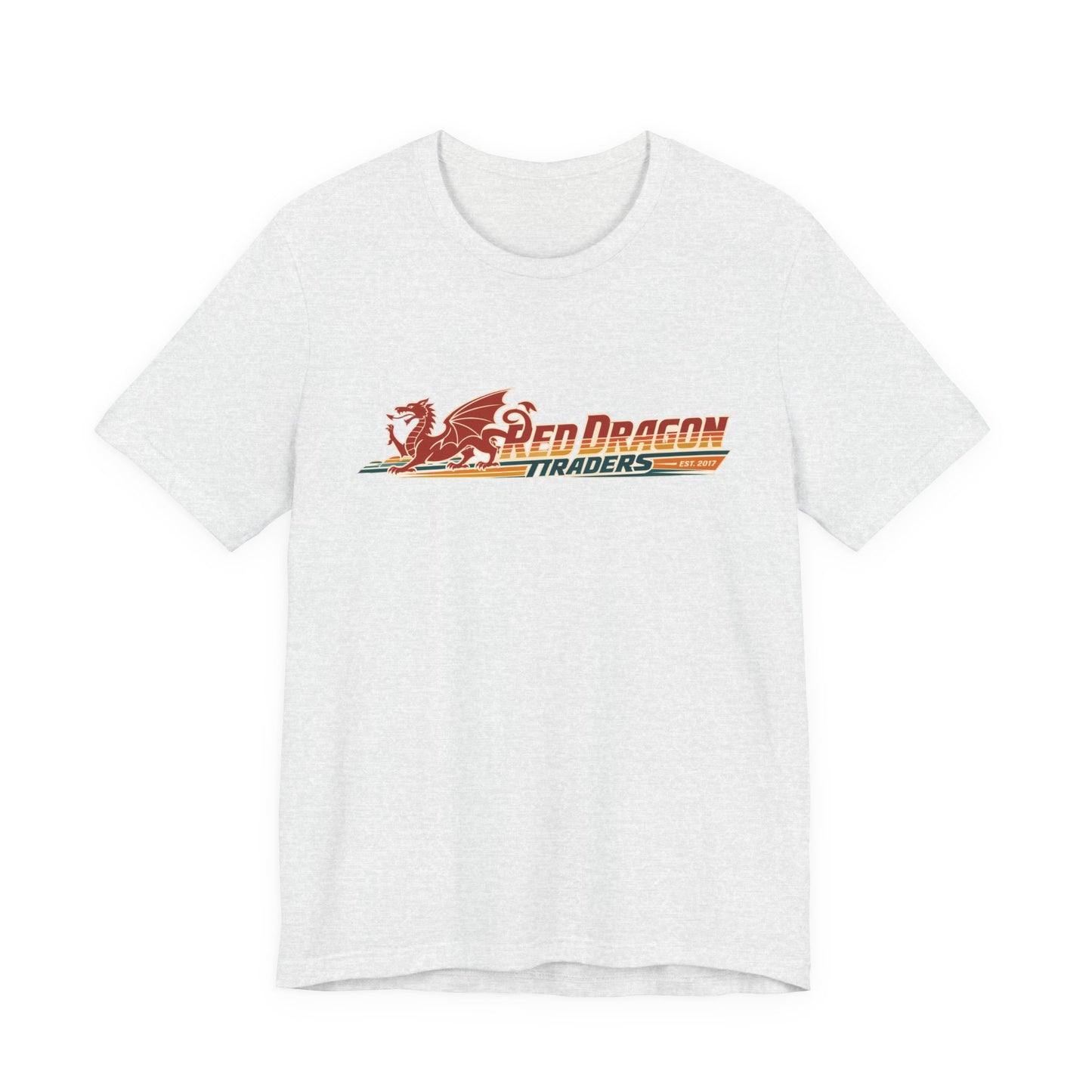 Red Dragon Traders Logo Tee — Vintage Dragon Graphic T-Shirt