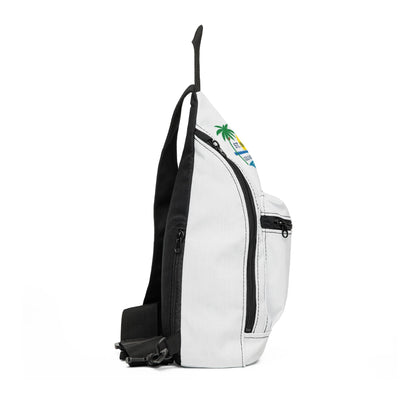 St. Maarten Golf Association Sling Bag – Tropical Palm Logo Crossbody Pack