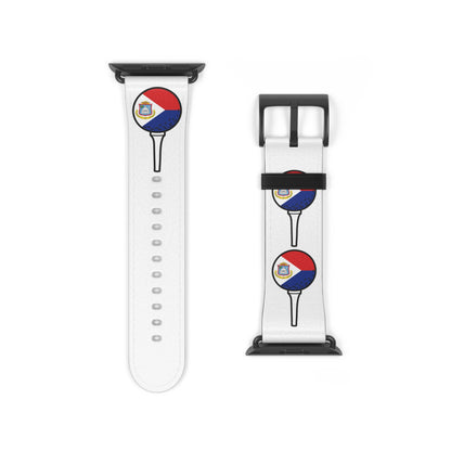 Sint Maarten Flag Apple Watch Band