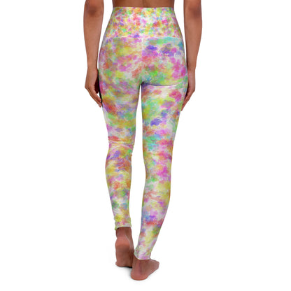 High Waisted Tie-Dye Yoga Leggings