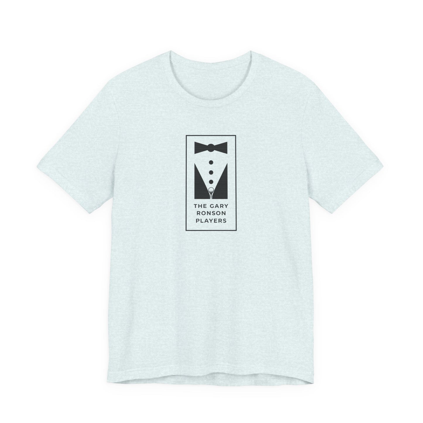 Tuxedo Logo Tee — "The Gary Ronson Players" Vintage Band T‑Shirt