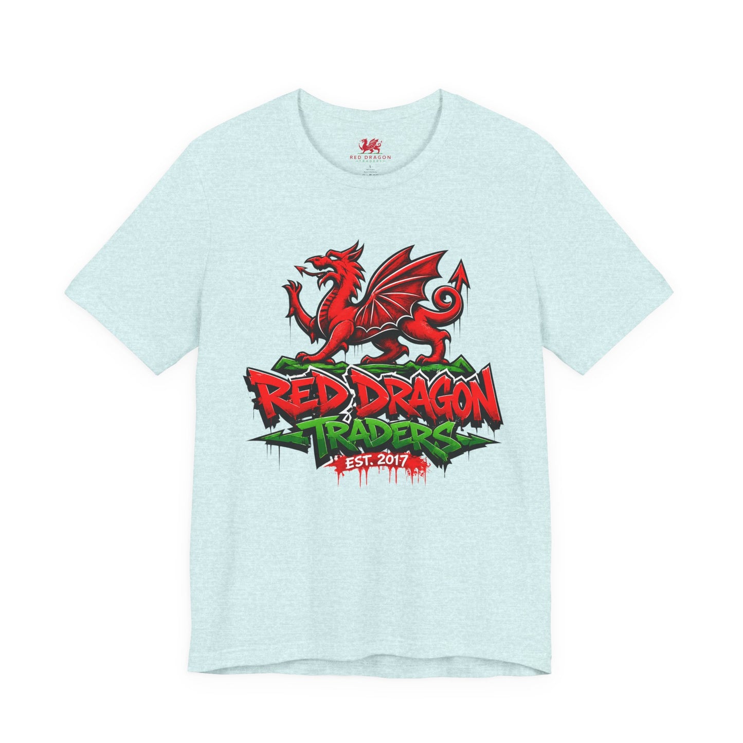 Red Dragon Traders Graphic Tee — Bold Welsh Dragon Streetwear Tee