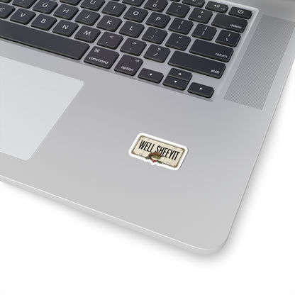 Well Sheeyit Frog Kiss-Cut Sticker | Vintage Southern, Western Distressed