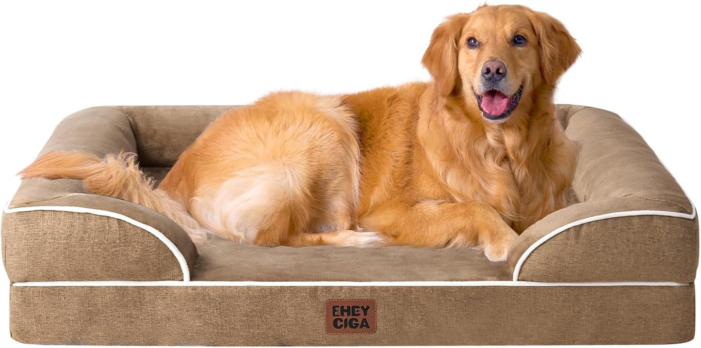 The Pooch Palace: Where Your Medium-Sized Furball Can Snooze Like Royalty on a Waterproof Cloud with a Side of Non-Slip Shenanigans!