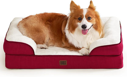 The Pooch Palace: Where Your Medium-Sized Furball Can Snooze Like Royalty on a Waterproof Cloud with a Side of Non-Slip Shenanigans!