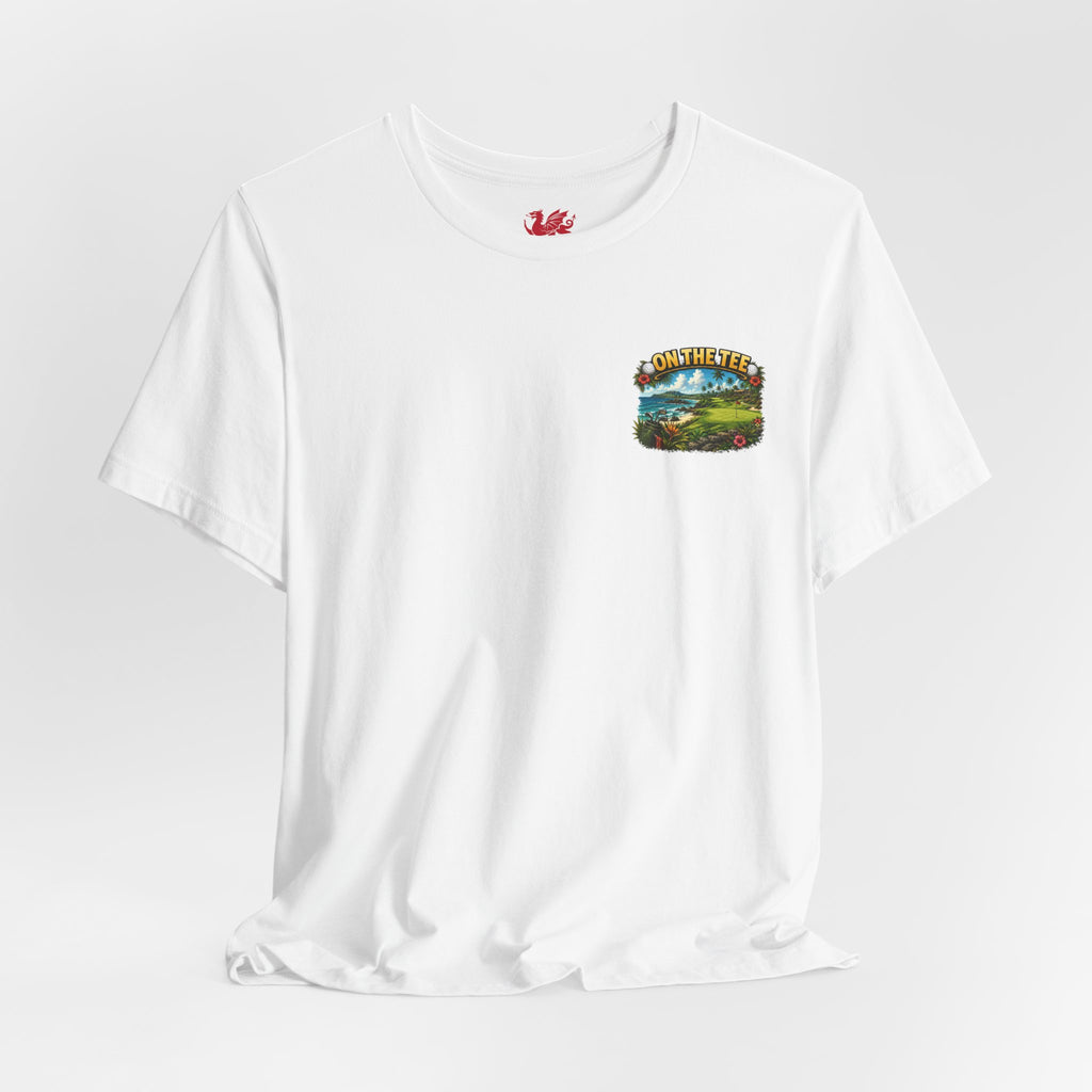 White Funny Golf T-Shirt – "Winner of Absolutely F**k All", t-shirt product image 12, size M.
