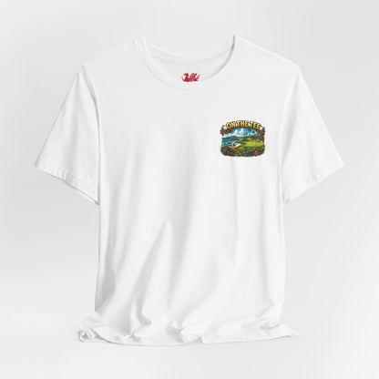 Golf T-Shirt — "On The Tee, Winner of Absolutely F**k All!" Funny Personalized Golf Shirt